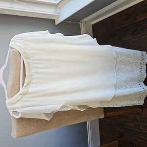 Studio One New York Off White Cape Dress